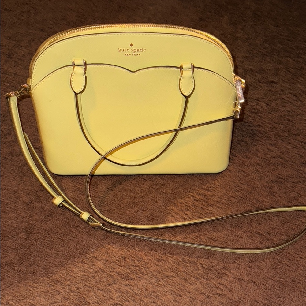 Kate Spade Yellow Crossbody Bag